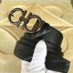 Best Copy Salvatore Ferragamo Stripped Leather Belt All Black (7)_th.jpg